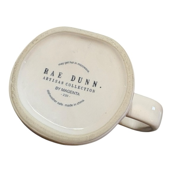 Rae Dunn PUMPKIN EVERYTHING Coffee Mug Orange Inside Thanksgiving Farmhouse - Picture 5 of 5